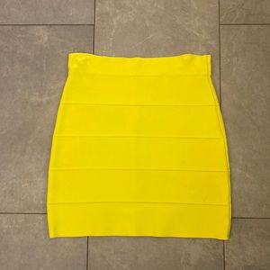 BCBGMAXAZRIA bandage skirt.